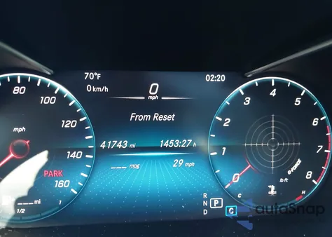 2020 Mercedes-Benz C 300 из США, поврежденный, VIN W1KWF8DB7LR594966